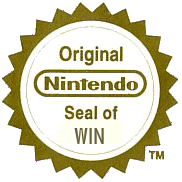 Official Nintendo Seal Of Win