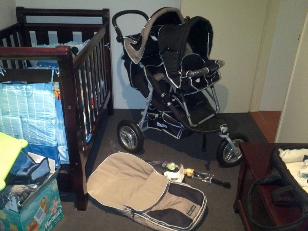 double pram perth