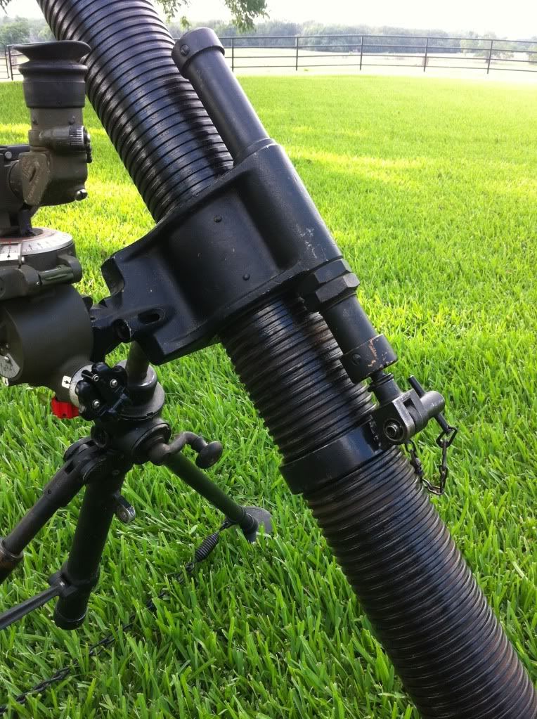 Registered M29 81mm mortar