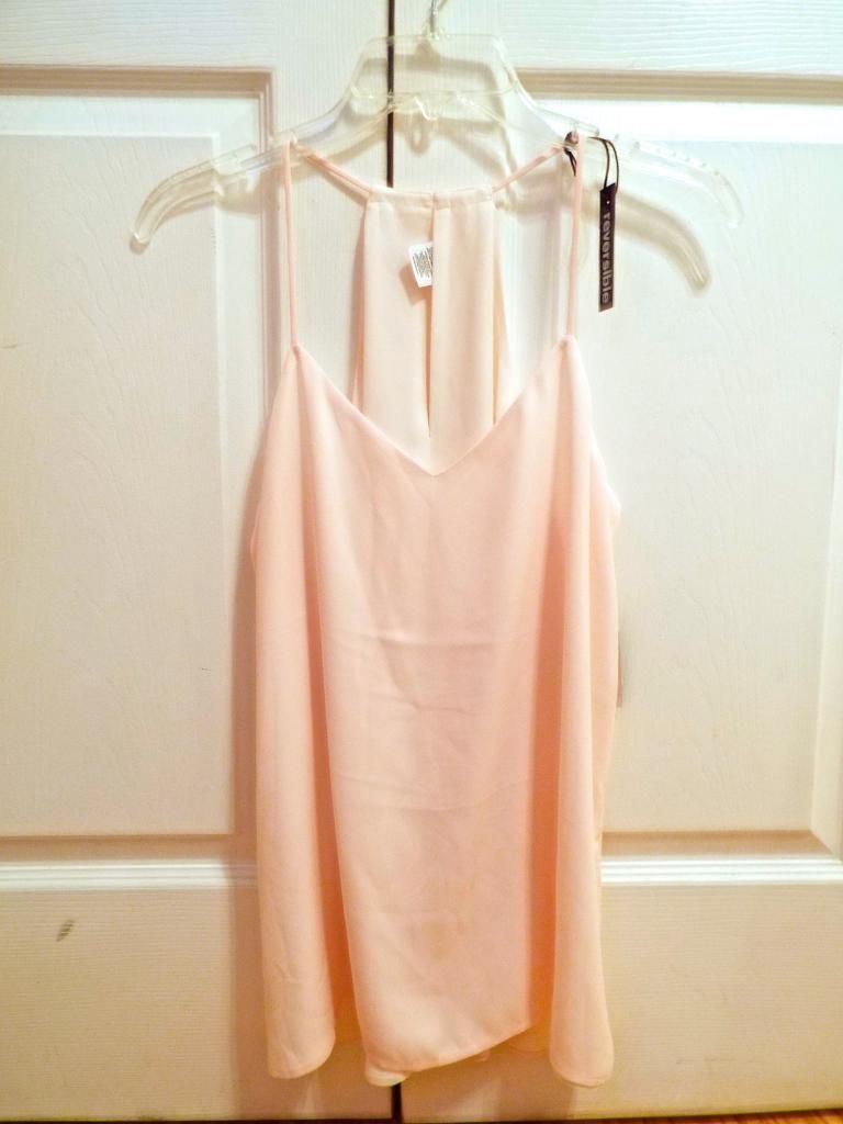 light pink express blouse tank cami