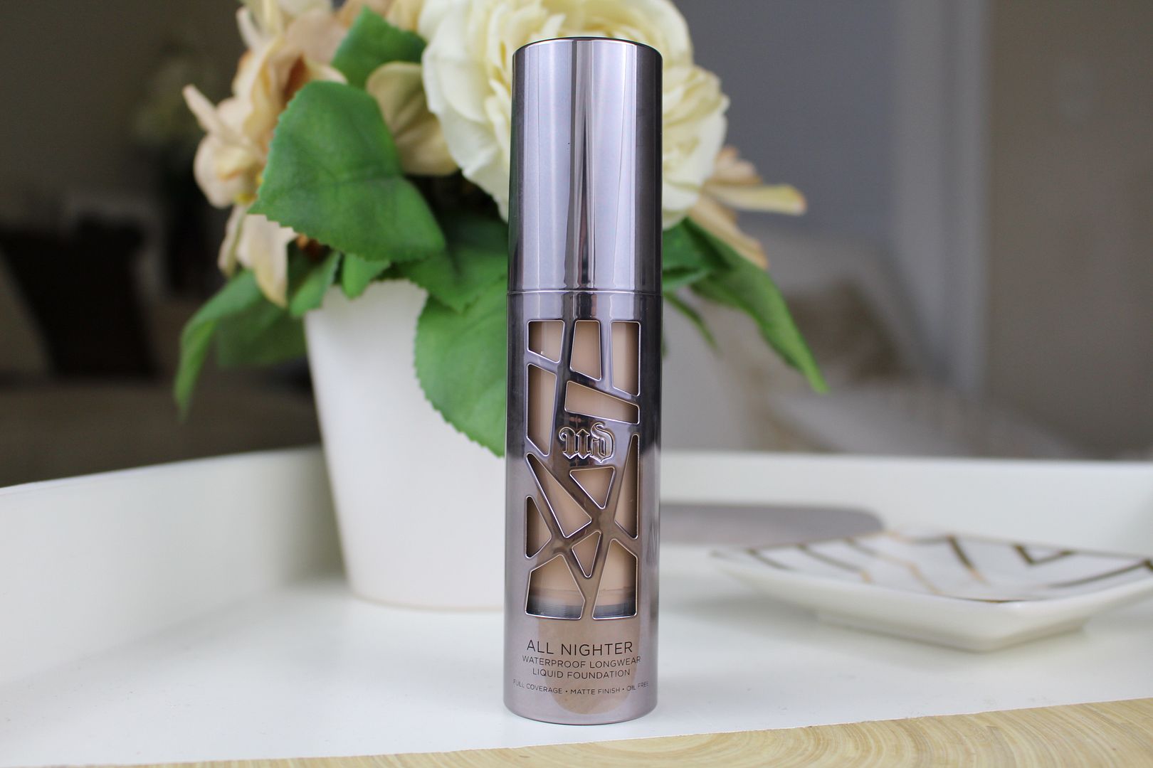 urban decay all nighter foundation demo + review