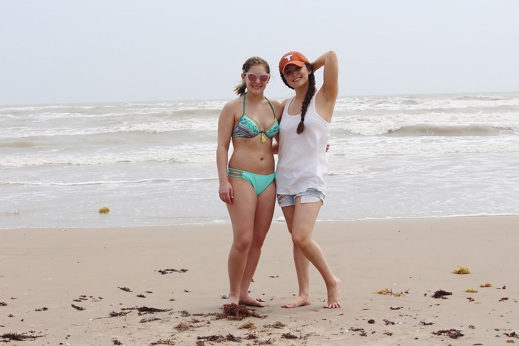 friends at the beach