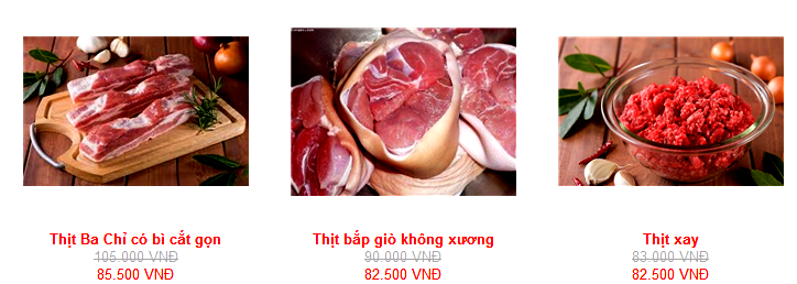 Thực phẩm lợn, gà, trứng tươi sạch 100%, giá ưu đãi từ Green Food