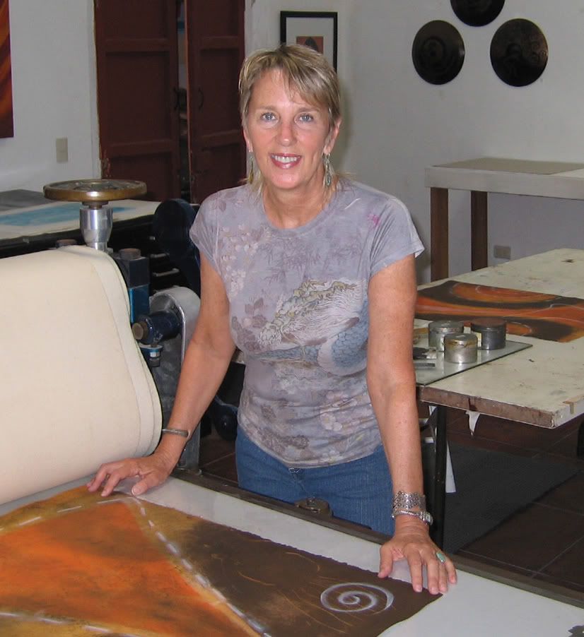 Glen Rogers at her press