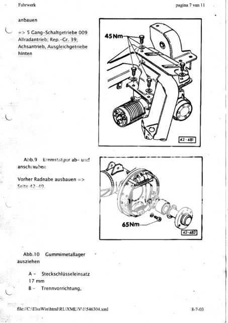 VW torque wrench settings thread?