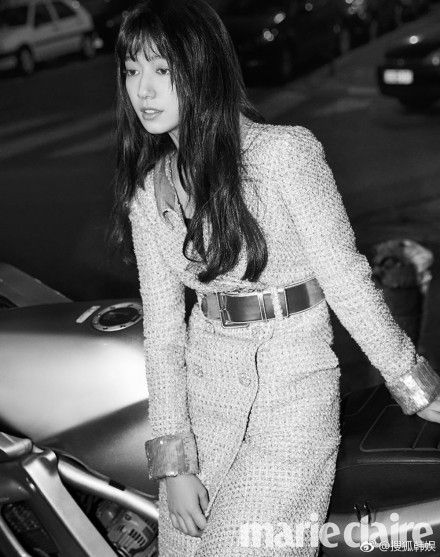 Park Shin Hye with Trendy Bangs in New Sophisticated Marie Claire ...