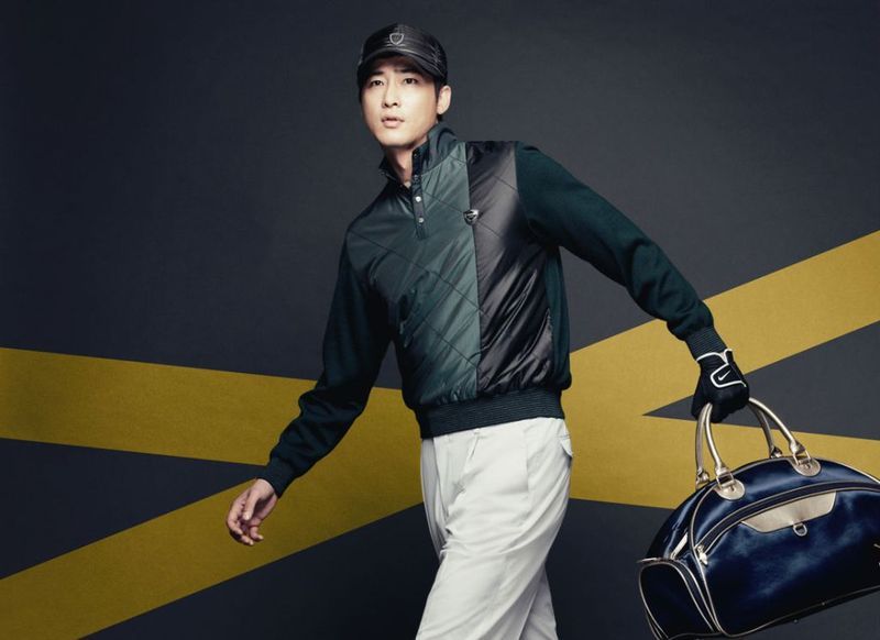 Kang Ji Hwan and Uhm Tae Woong for the Fall Indian Summer Collection ...