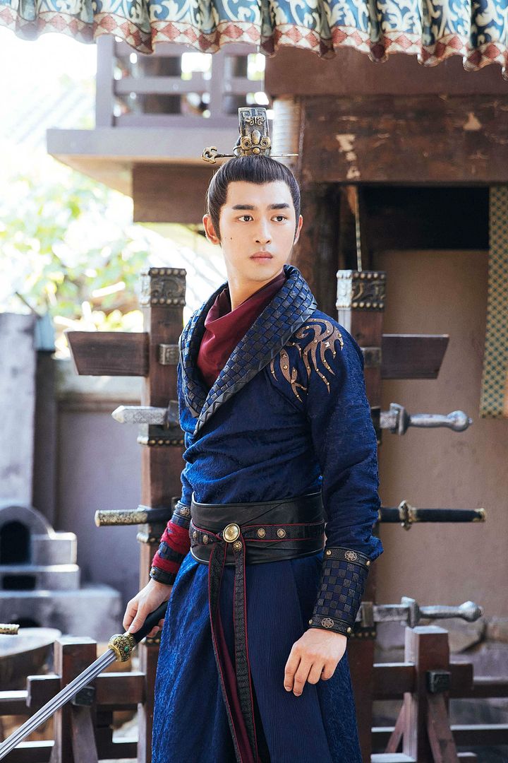 First Stills from Fantasy Period C-drama The King of Blaze with Bolin ...