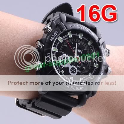   Full HD Real 1080p Night Vision Waterproof Spy Watch Camera DV W1000