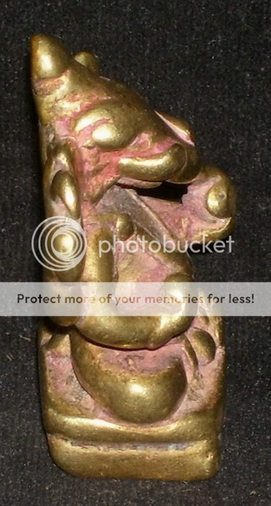 GANESHA Traditional Indian Statue Bronze Elephant God  