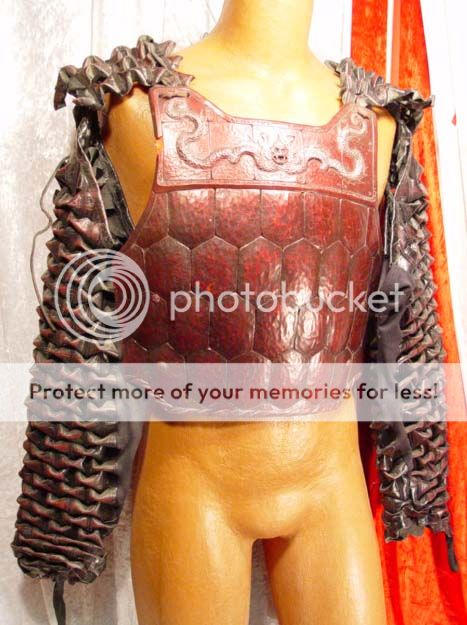 Planet of The Apes Chimp Chest Armor Set Screen Used Movie Prop 